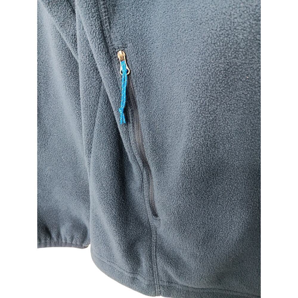 Columbia Men's Full Zip Navy Blue Fleece Jacket Size M Outdoor Hiking Layer - Picture 7 of 14